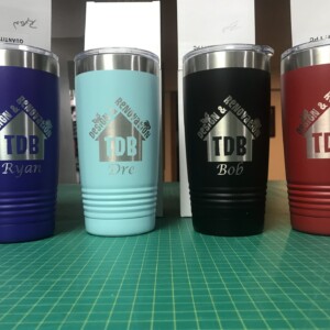 Custom Engraved & Custom Etched Corporate Drinkware Denver CO